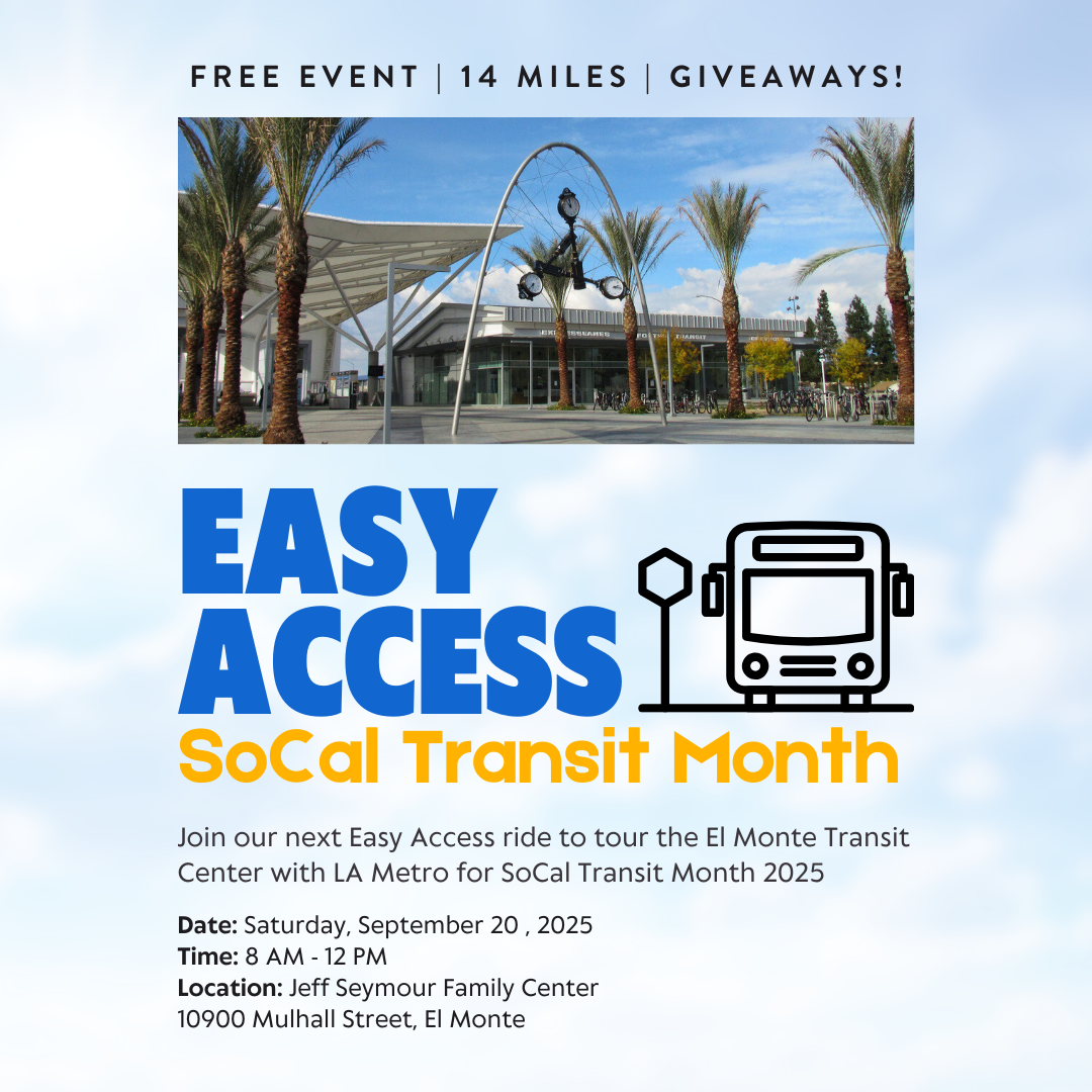 Flyer for Easy Access ride.