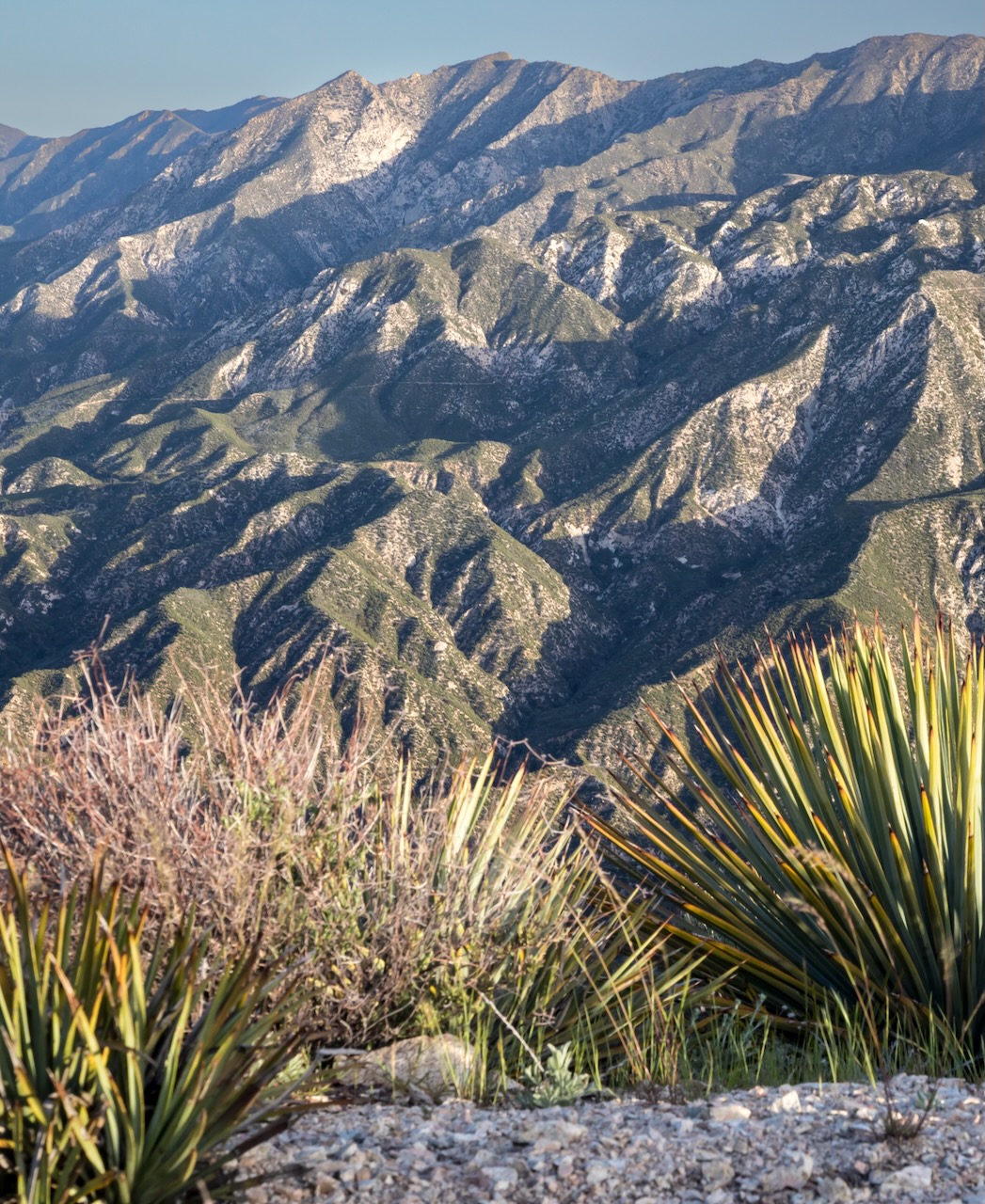 View of the San Gabriel Mountains National Monument
