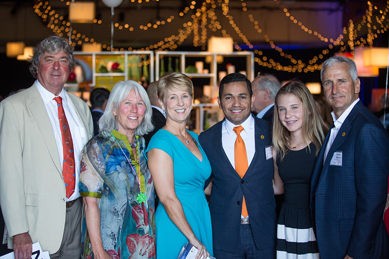 sponsors at an event