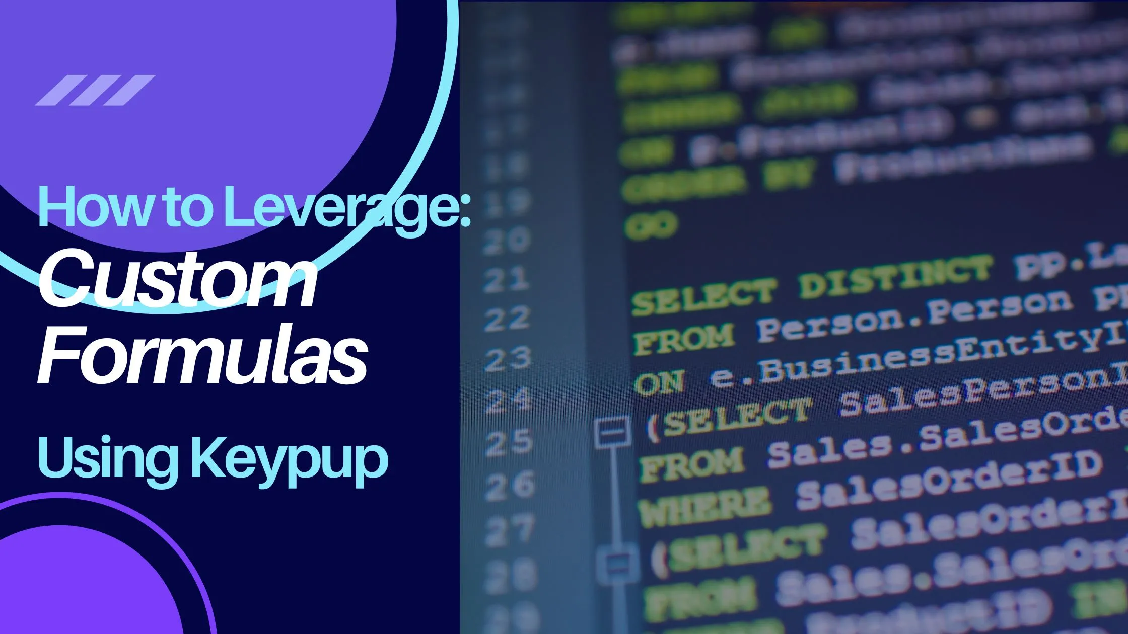 Adapt engineering metrics with custom formulas