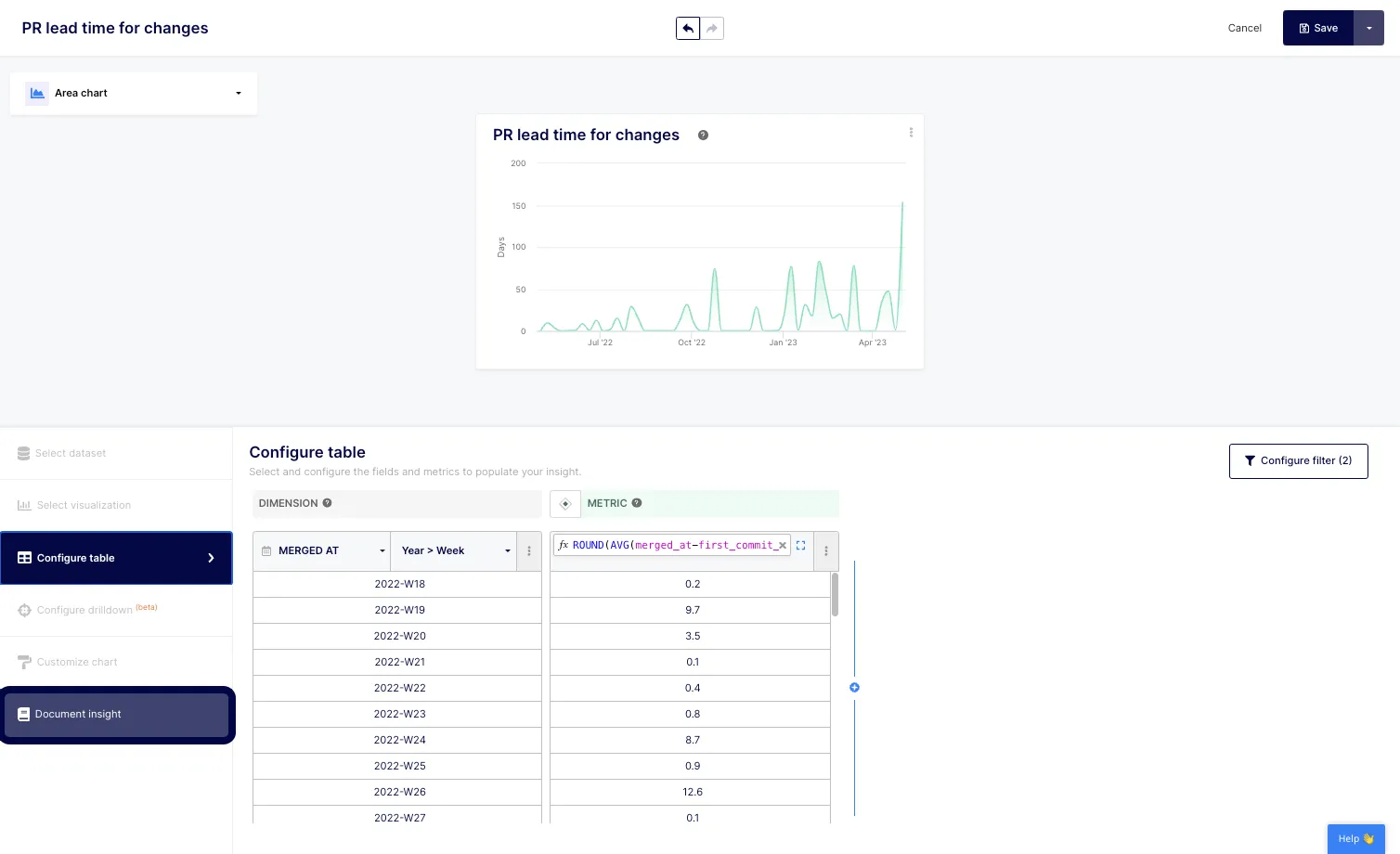 Click on "Document insight" on your left navigation panel.