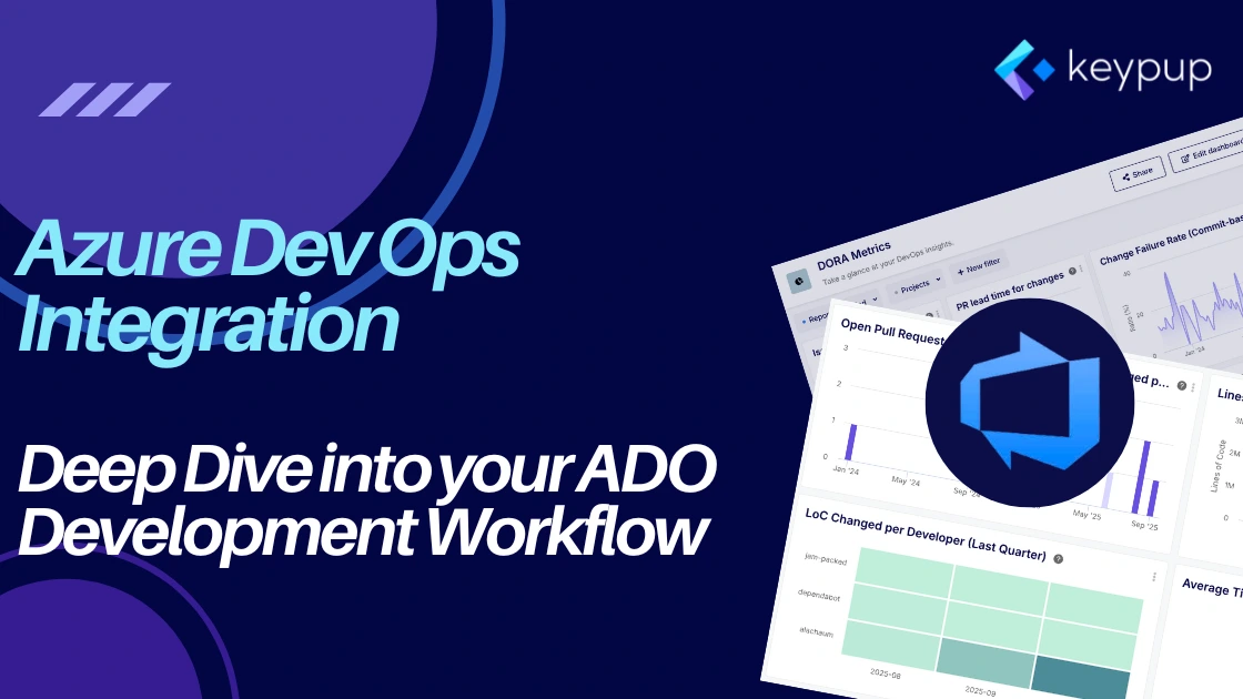 Keypup integrates with Microsoft Azure Devops
