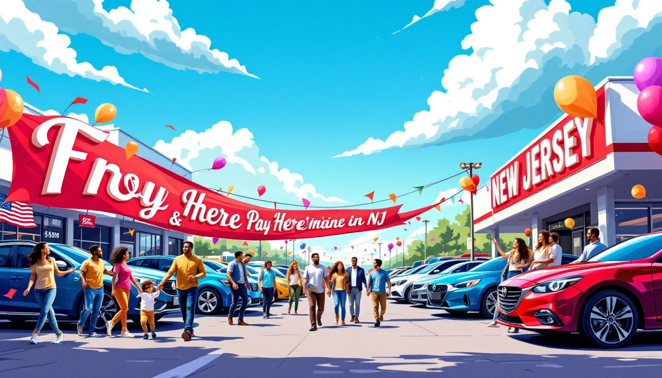 An overview of Buy Here Pay Here financing concepts in NJ.