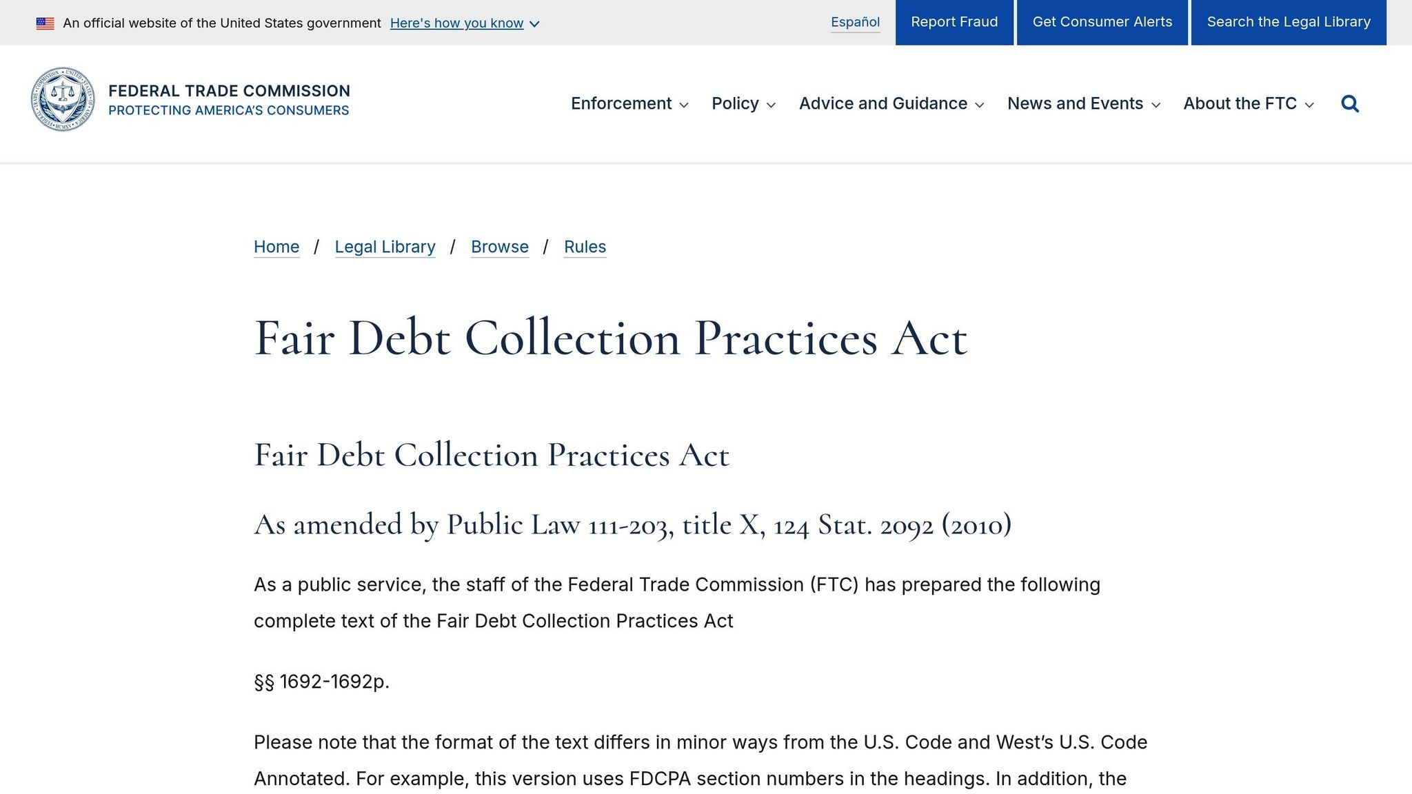FDCPA