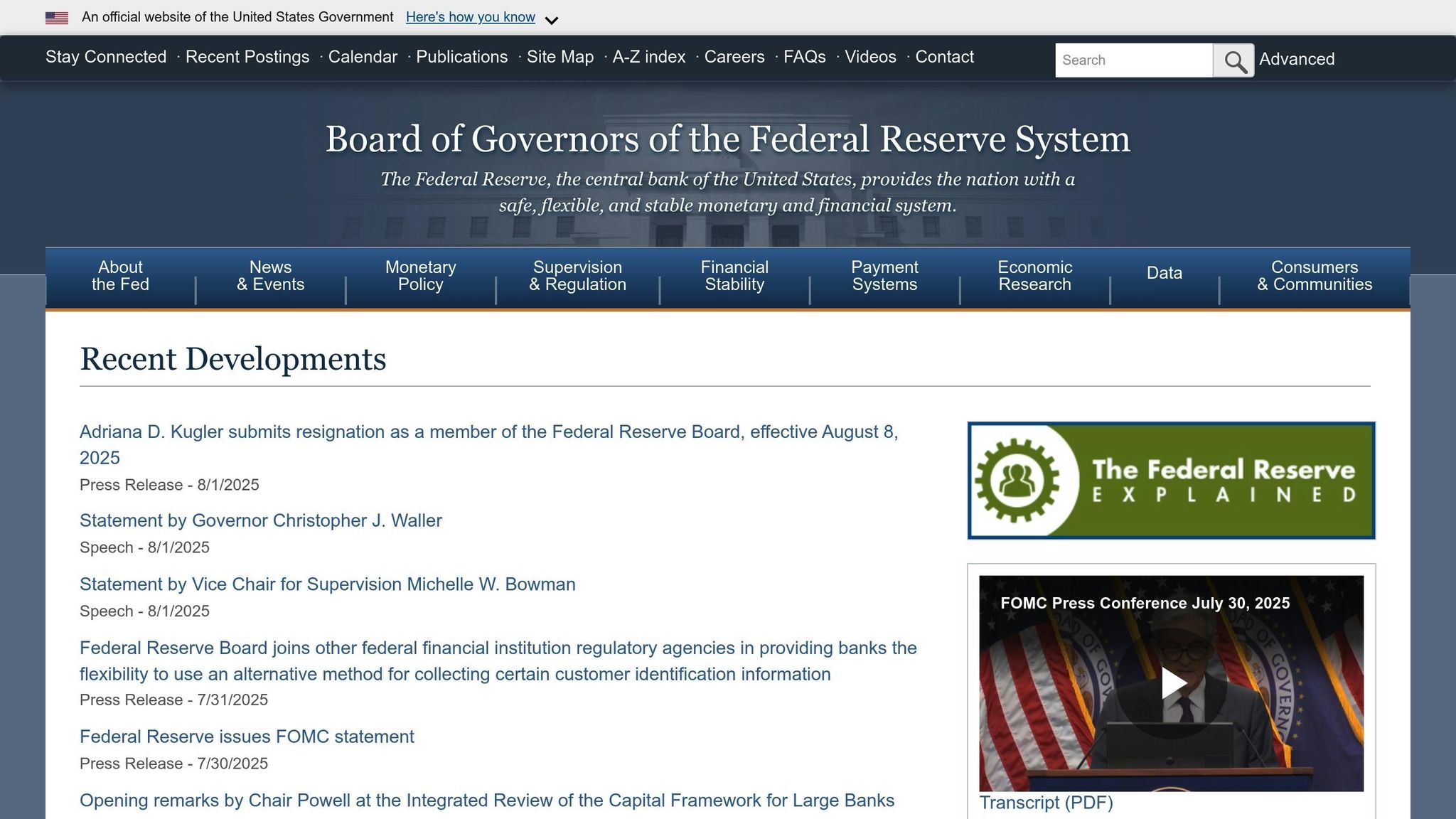 Federal Reserve