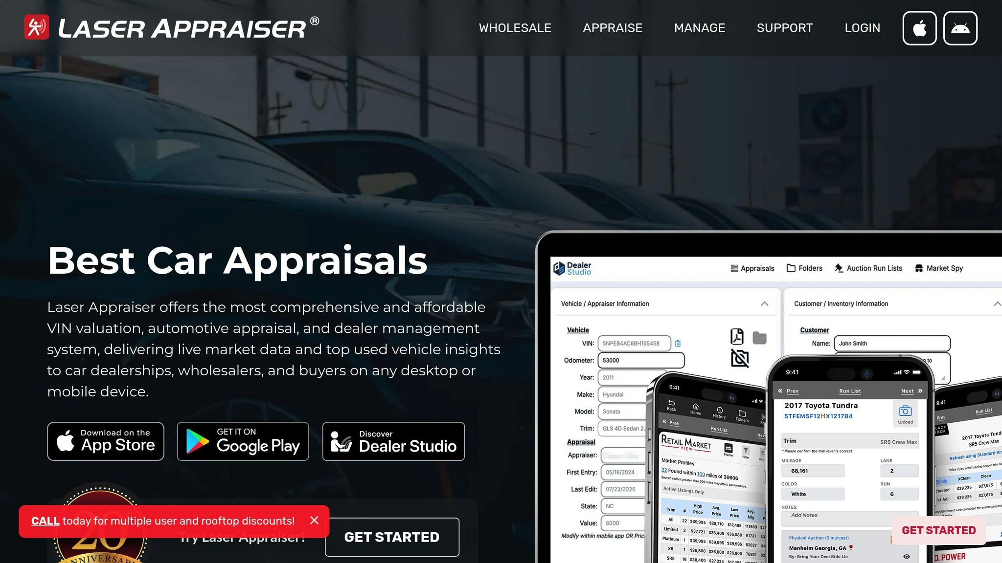 Laser Appraiser