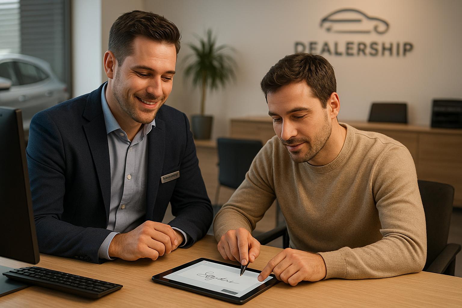 Digital Signatures & Paperless Solutions: Best Tools for Auto Dealers