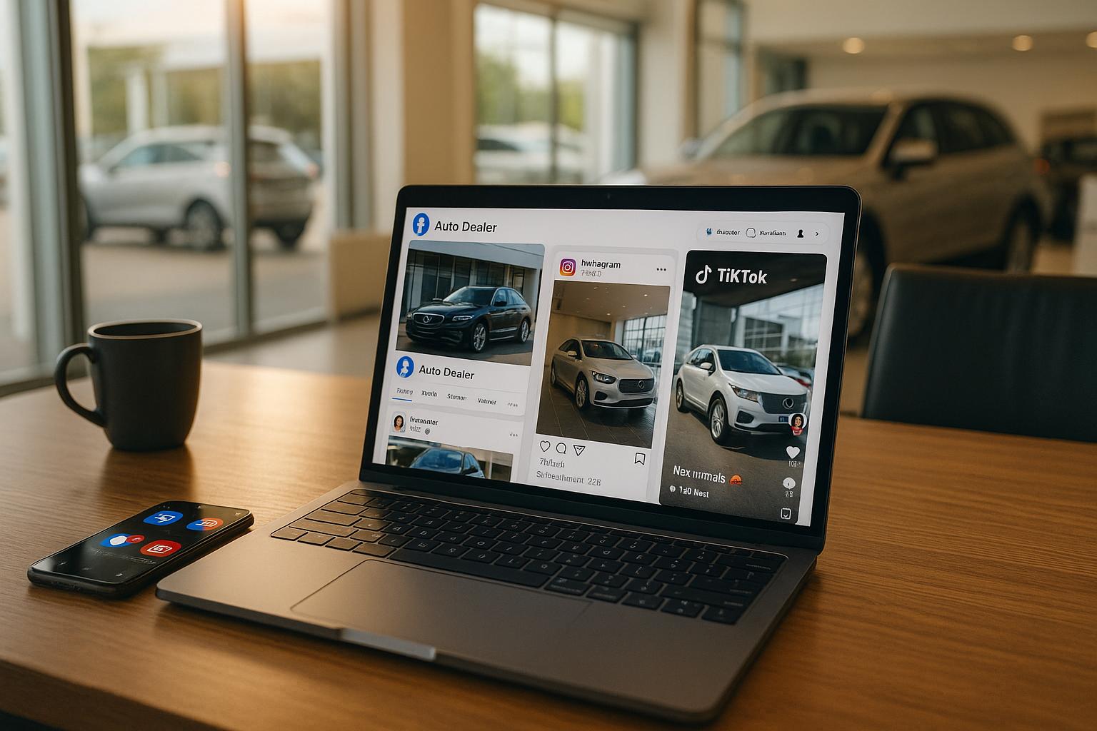 Social Media for Auto Dealers: Master Facebook, Instagram & TikTok Marketing