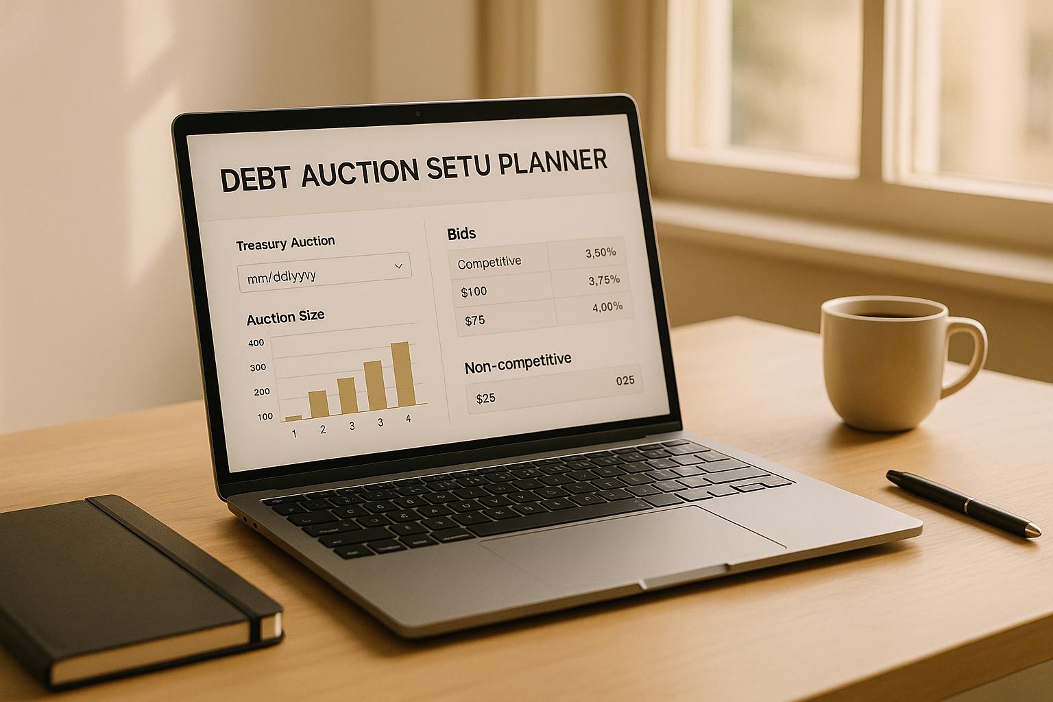 Debt Auction Setup Planner