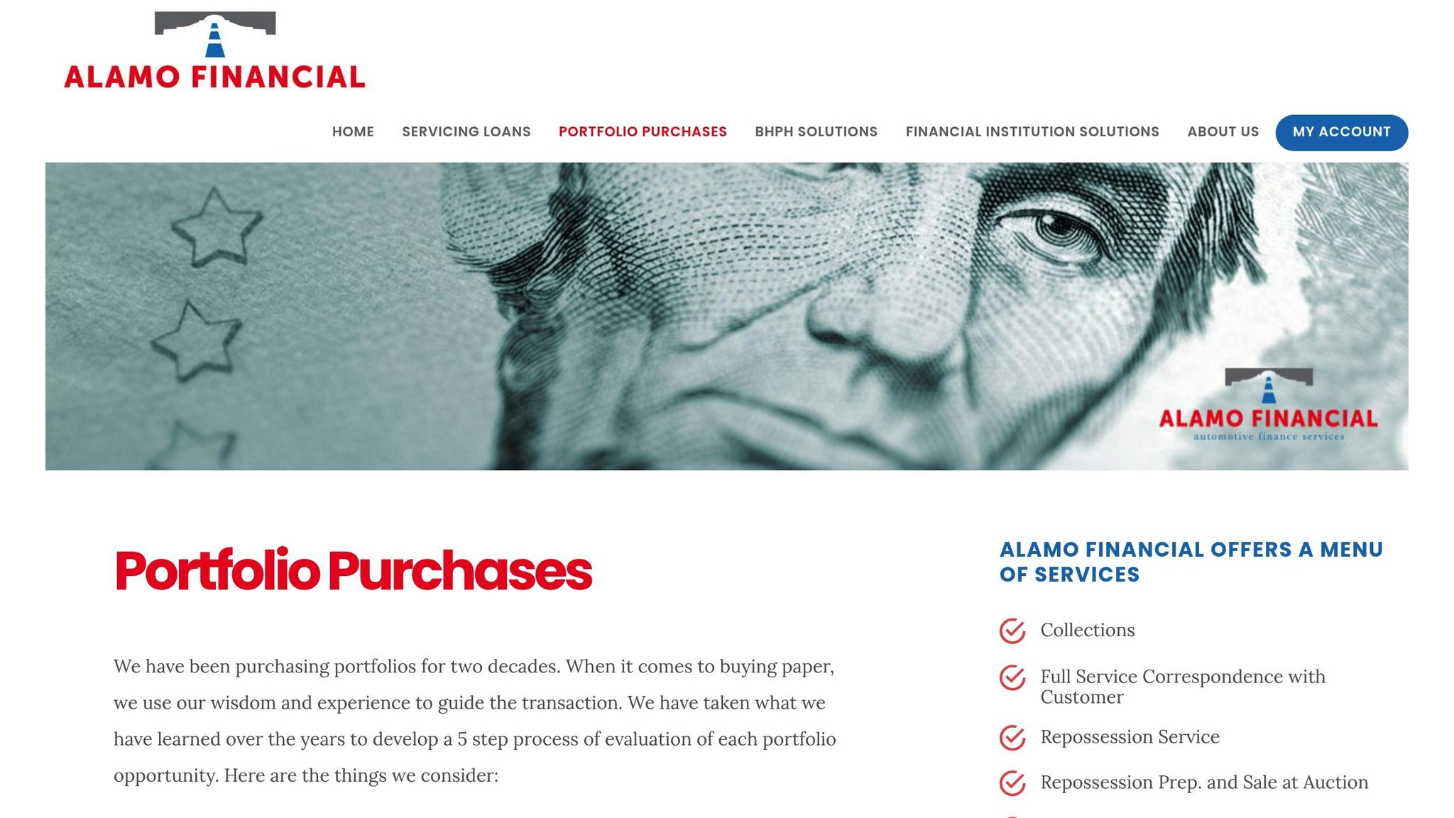 Alamo Financial Corp