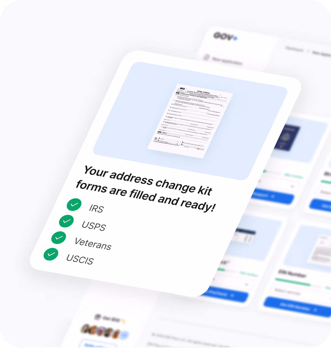 Change of address online