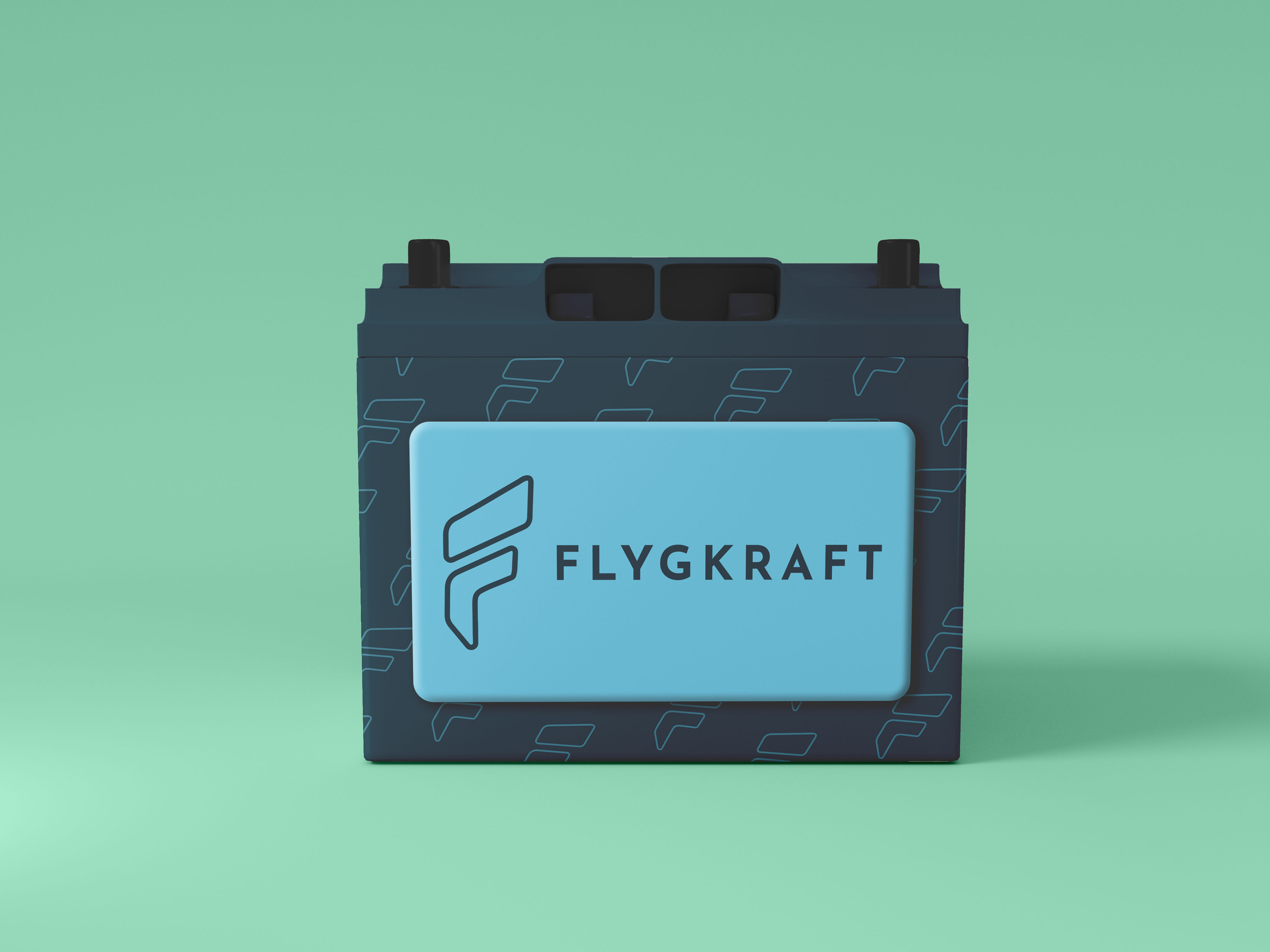 Flygkraft Battery Mockup