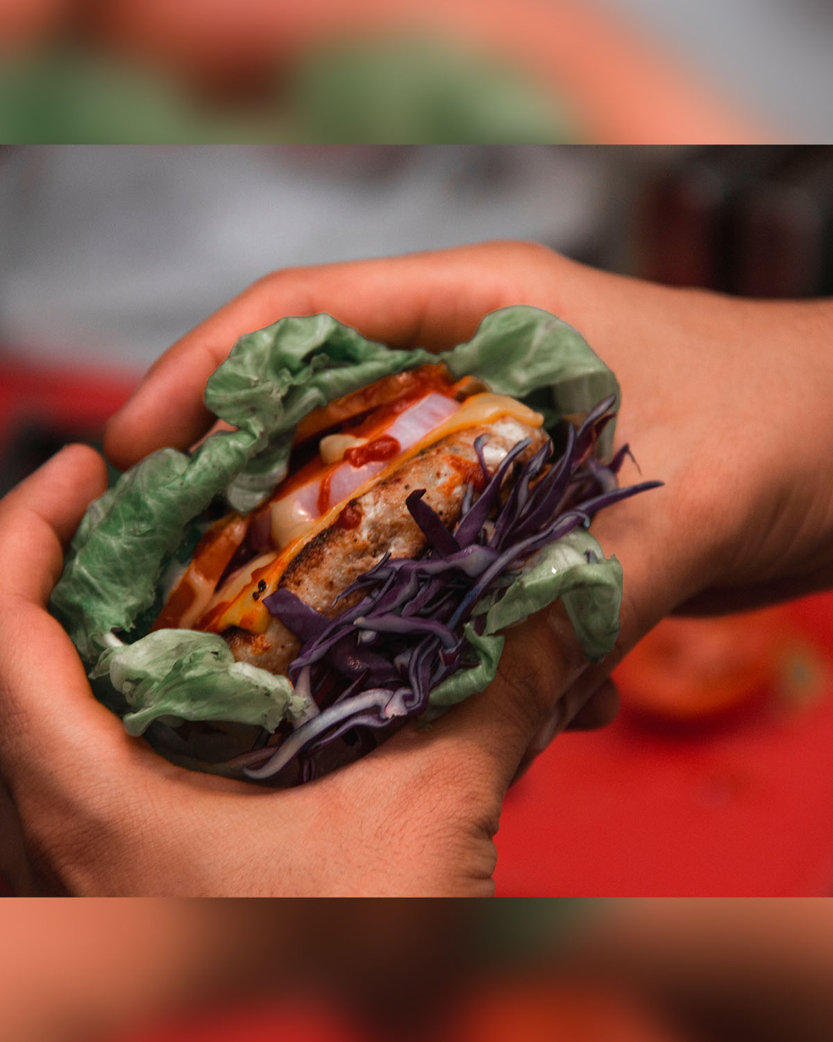 Bunless Burger