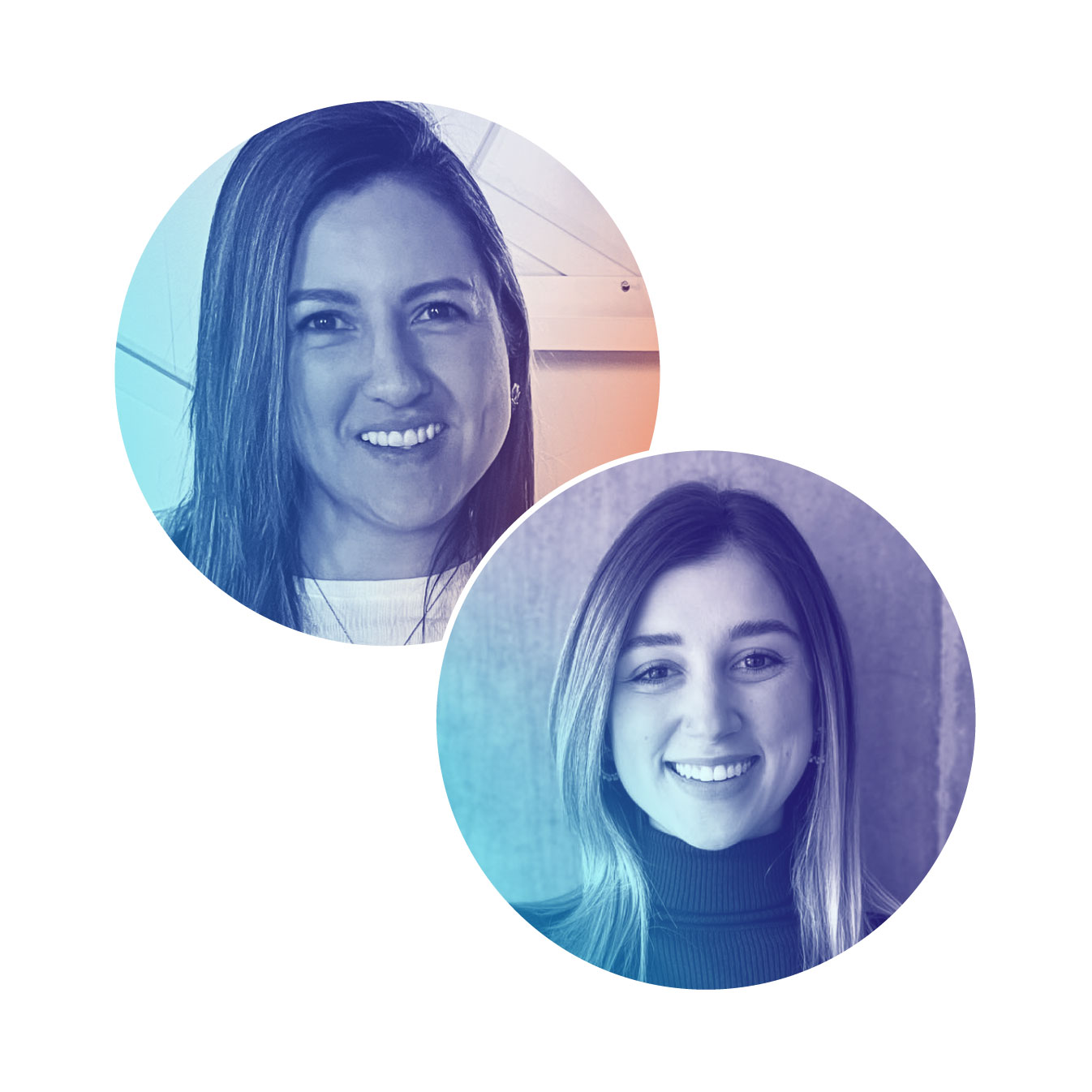 Alejandra Otálora y Luisa Arteaga