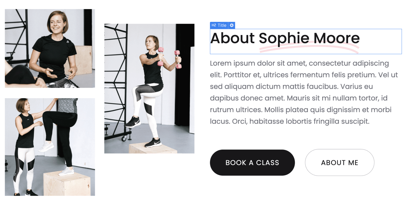 Static Content - Fitness X Webflow Template