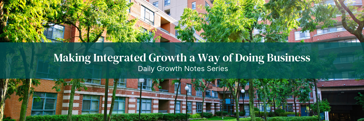 The Daily Growth Notes: Making Integrated Growth a Way of Doing Business