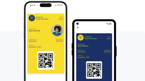 Digital Membership Card Preview