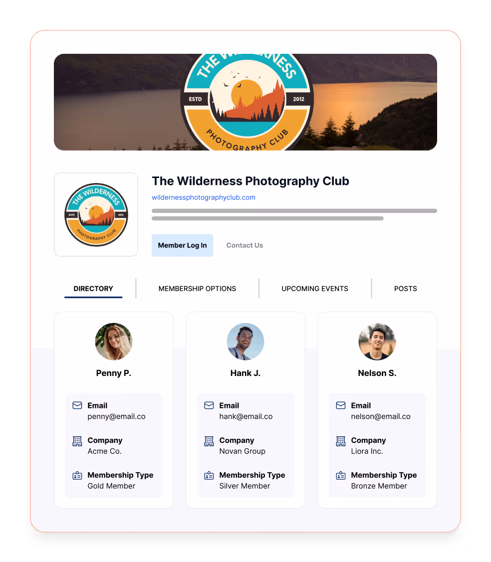 Member Directory Software