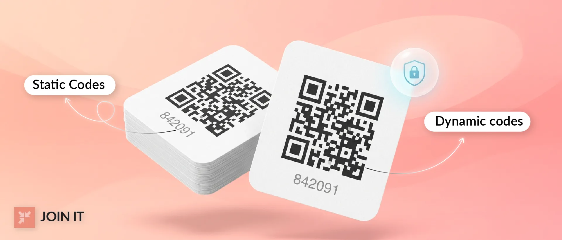 Digital membership cards using static vs dynamic QR codes for secure member verification
