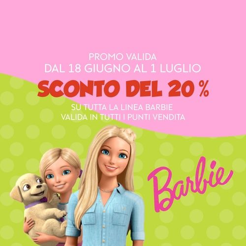 Promozione Barbie