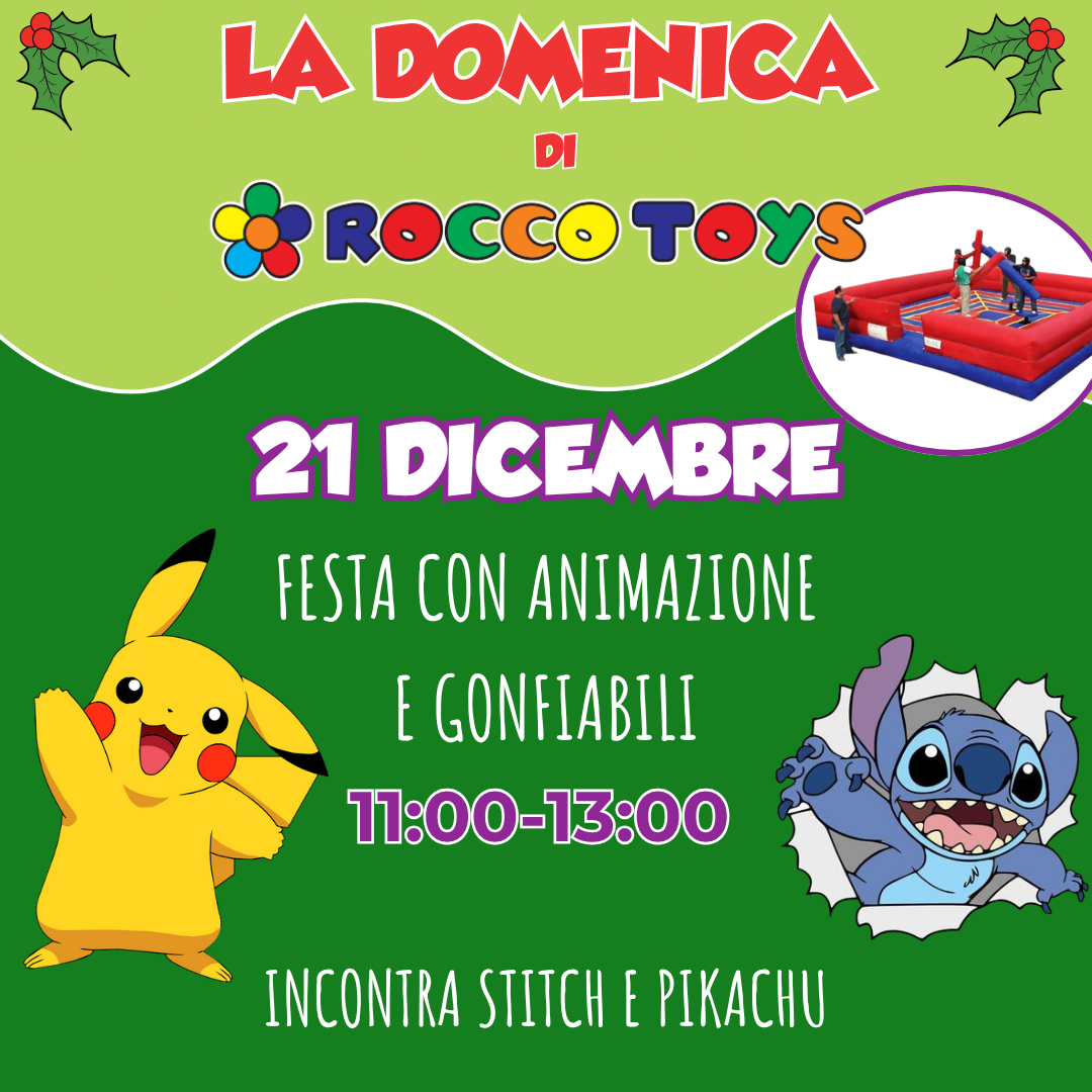 Festa per Bambini con Stitch e Pikachu