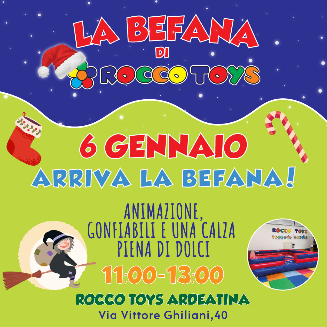 La Befana di Rocco Toys