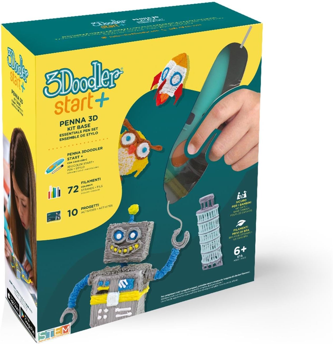 Penna 3D 3Doodler Start Plus