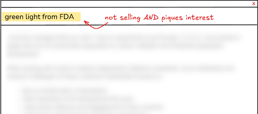 subject line