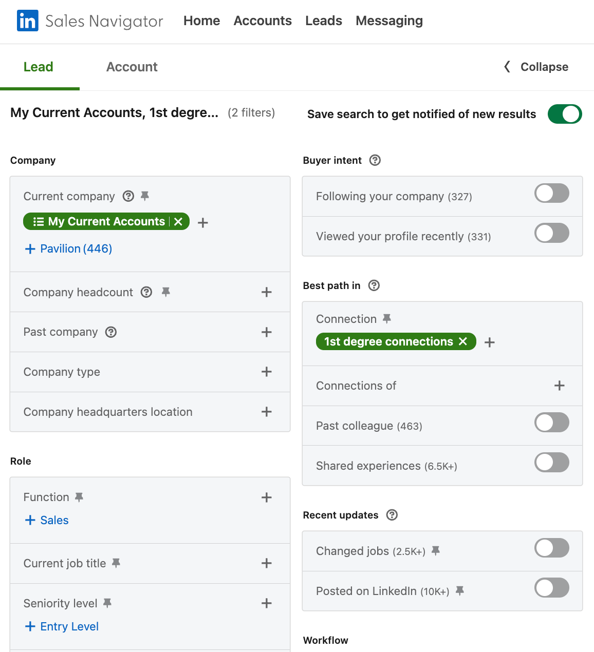 Sales Nav Filters 2