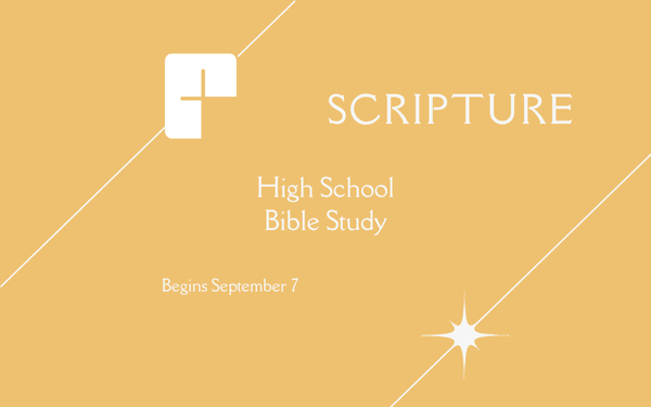 High School Bible Study