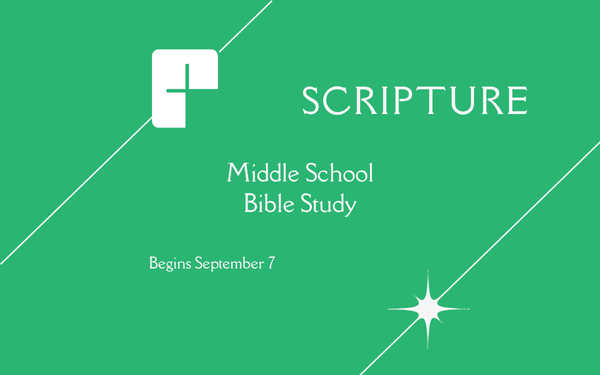 Middle School Bible Study