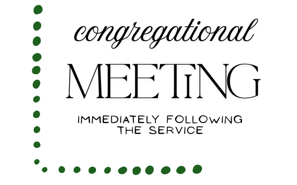 Congregational Meeting