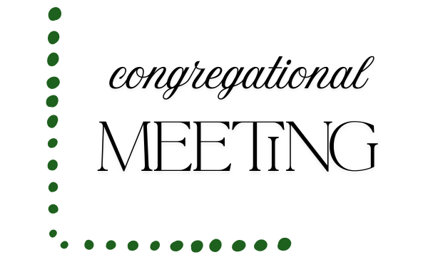 Congregational Meeting