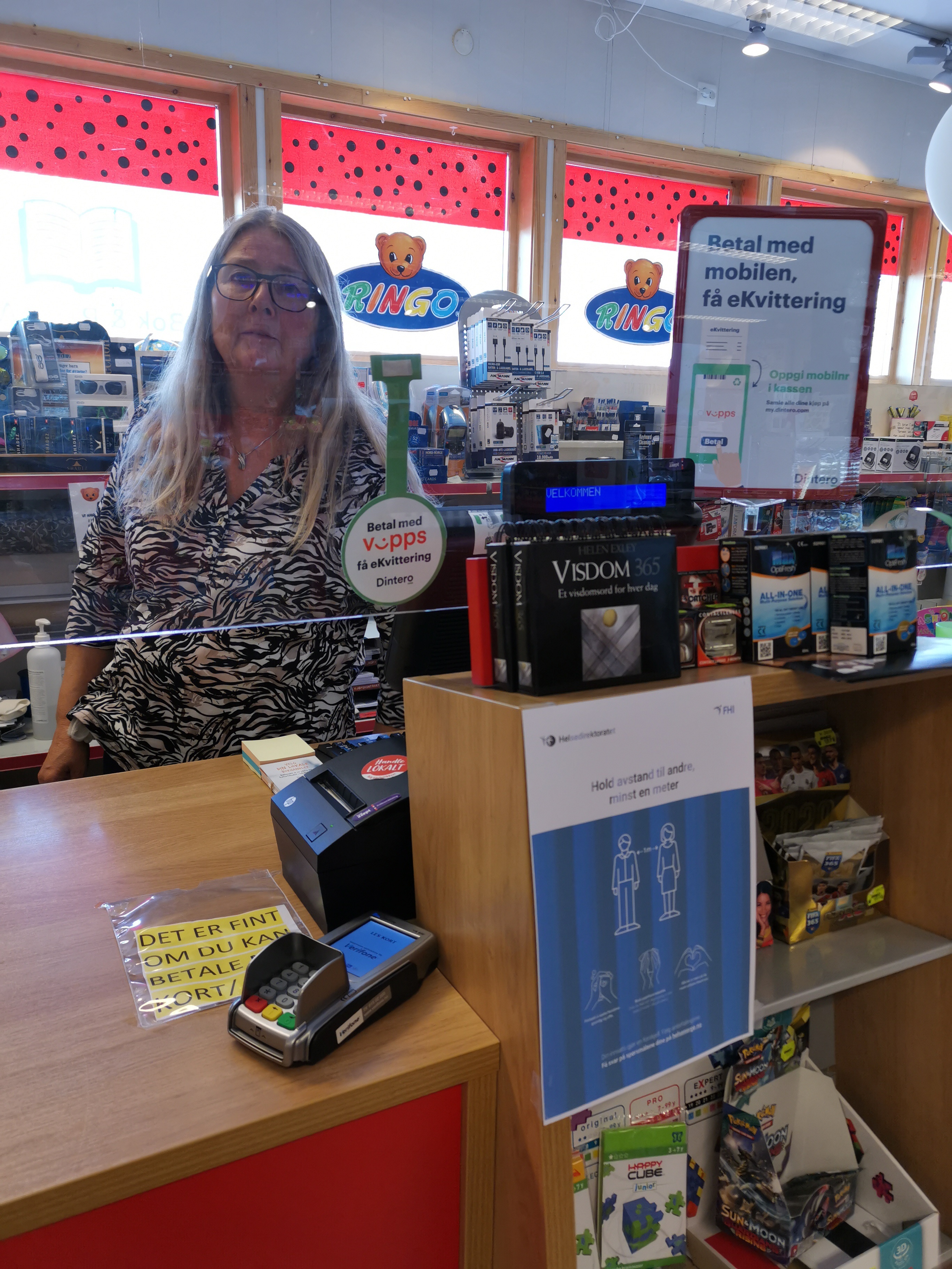 Beryl Sebergsen ved Ringo Skjervøy