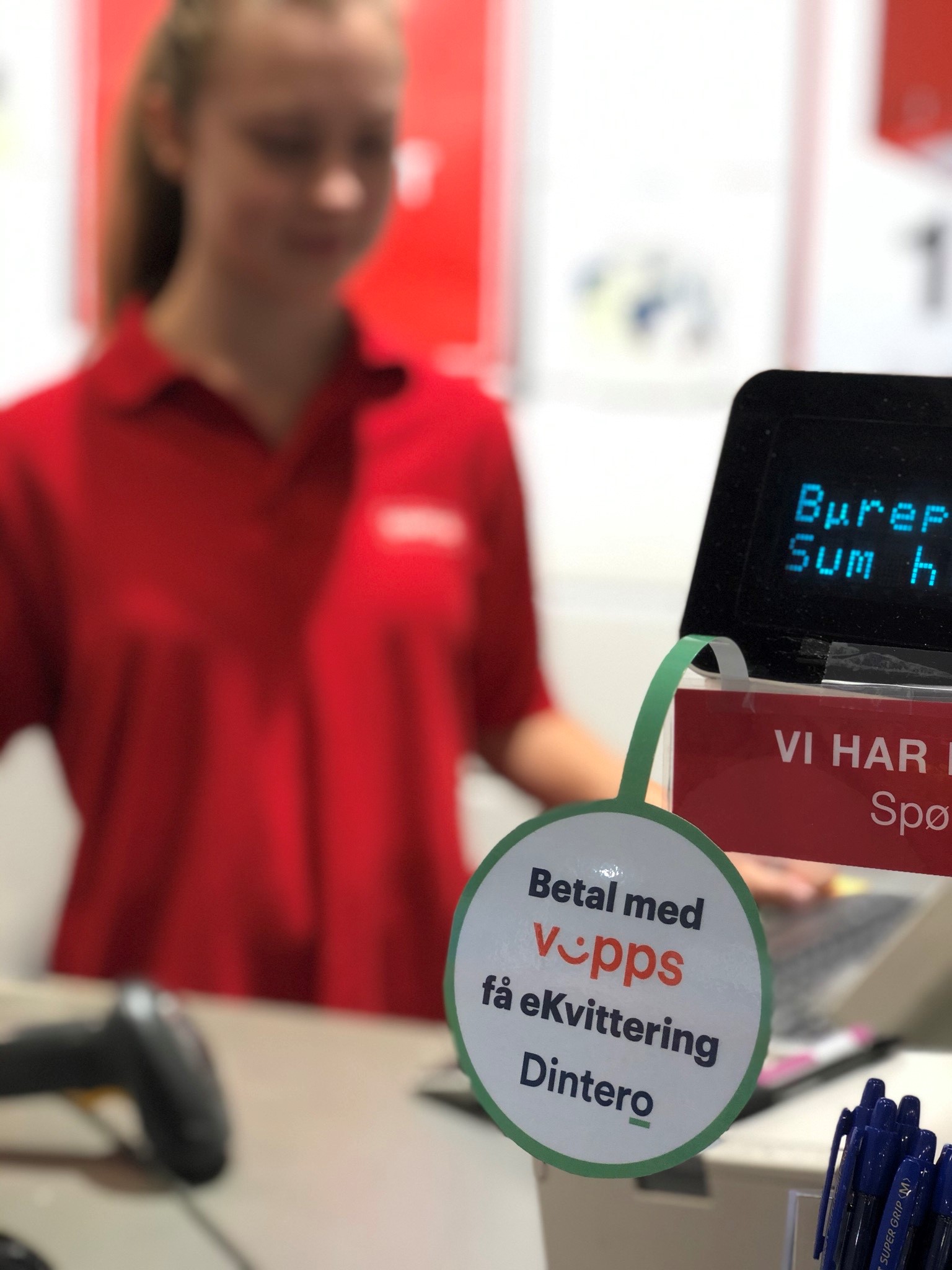 berøringsfri betaling fra Vipps og Dintero