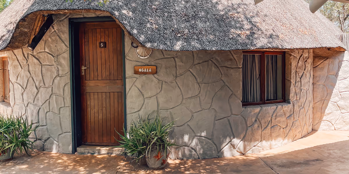 Five air-conditioned bungalows provide a luxurious place to rest your head at the end of the day.