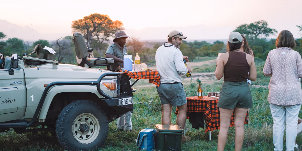 Enjoy having your own private vehicle, guide and tracker - allowing you to explore at your own pace.