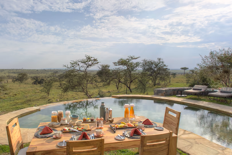 Breakfast view - Naboisho Camp
