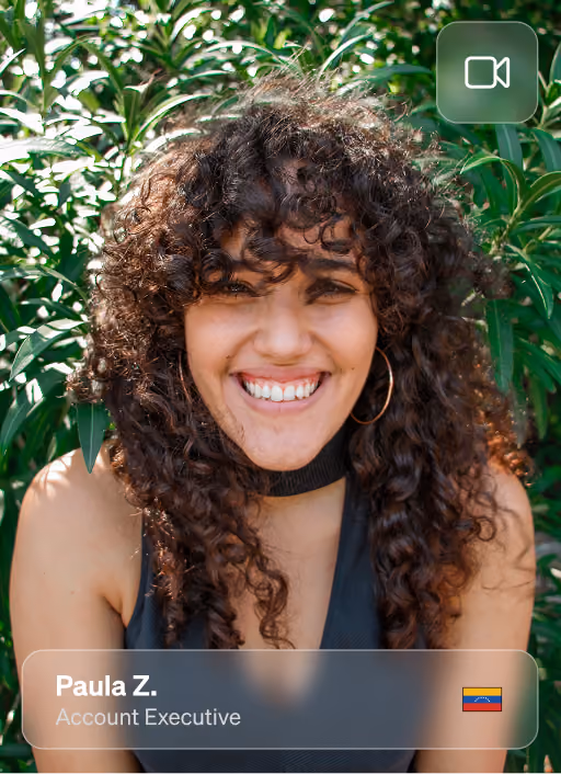 Paula Z., Account Executive