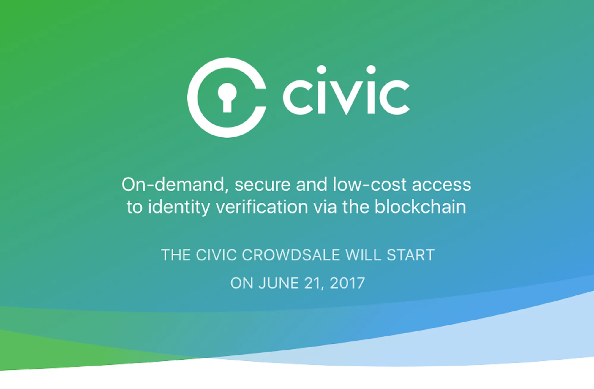 Civic - On-demand secure and low cost access to identity verification via the blockchain