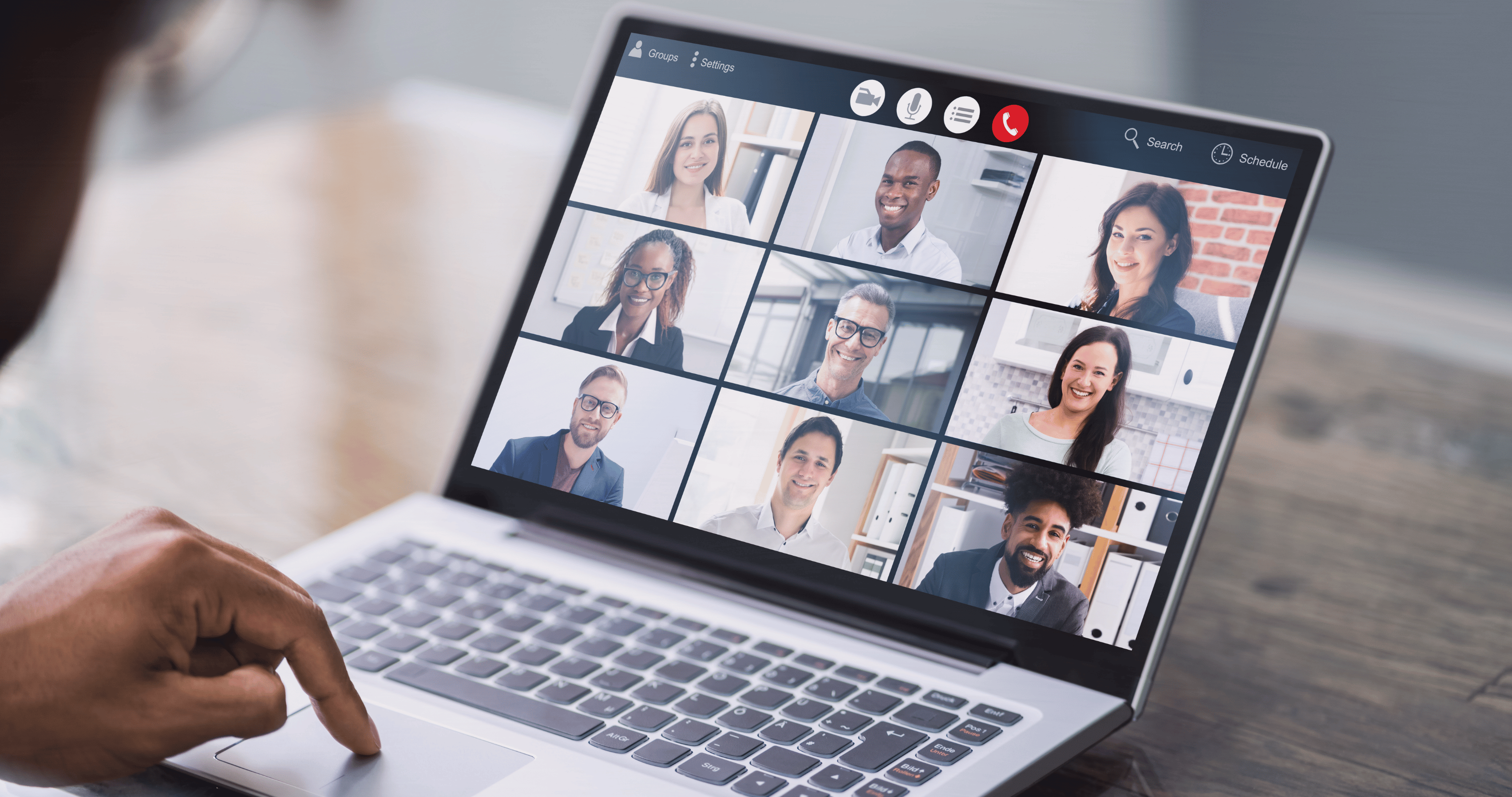 Brand community connecting through an online video call as part of a brand building strategy