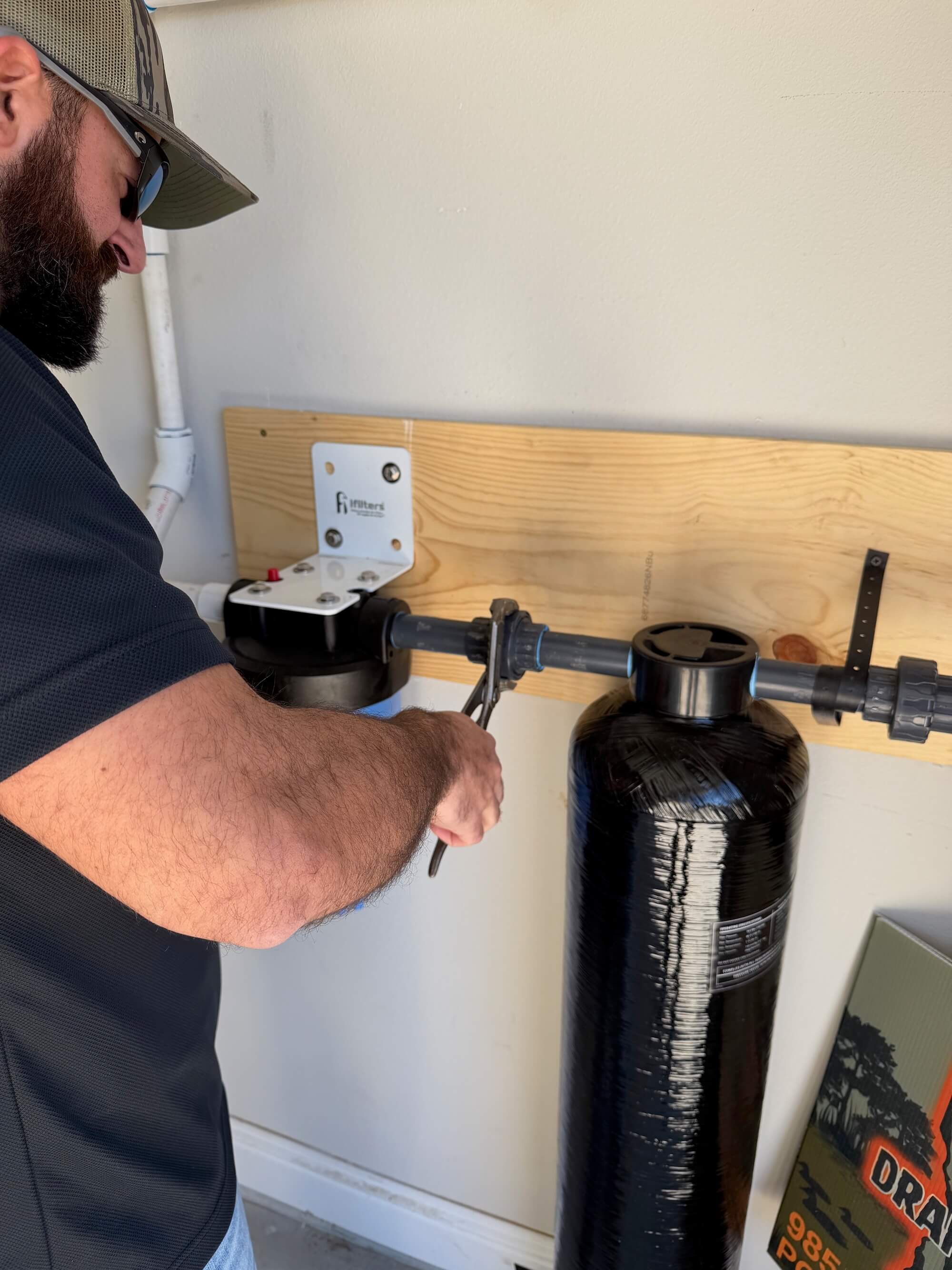 Anthony Repairing a Sink