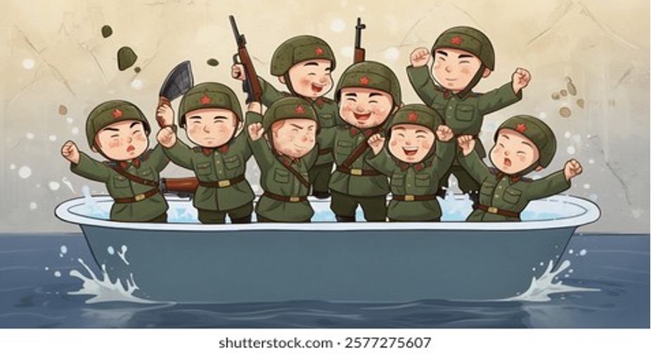 Peace Talks? While Putin Trains Children for War.