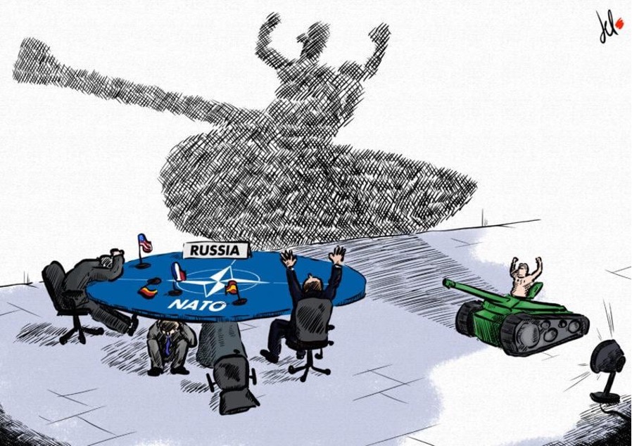 Intimidated NATO must step up