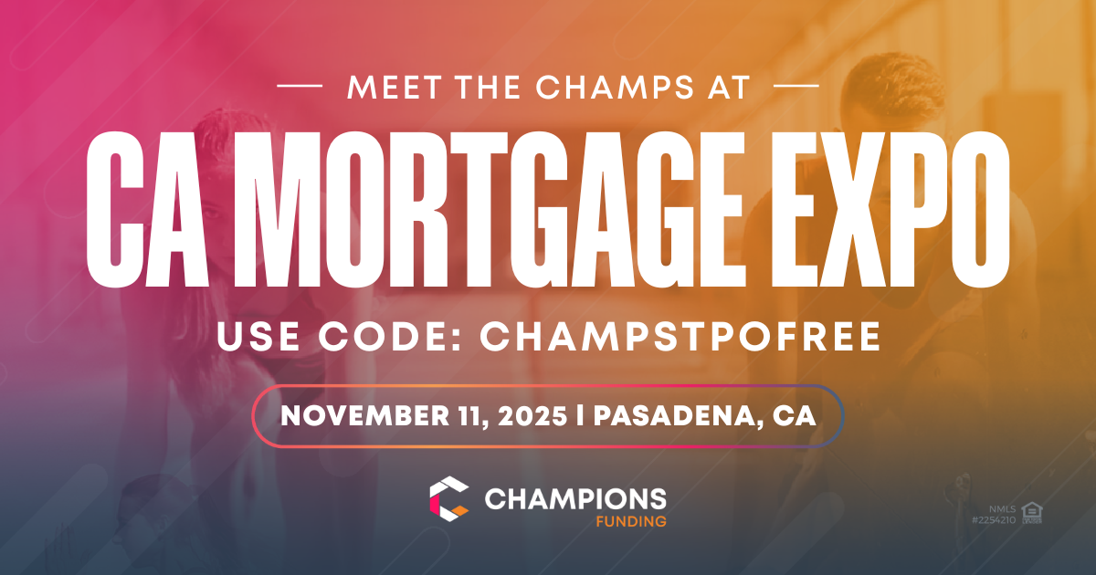 Champions Funding at CA Mortgage Expo