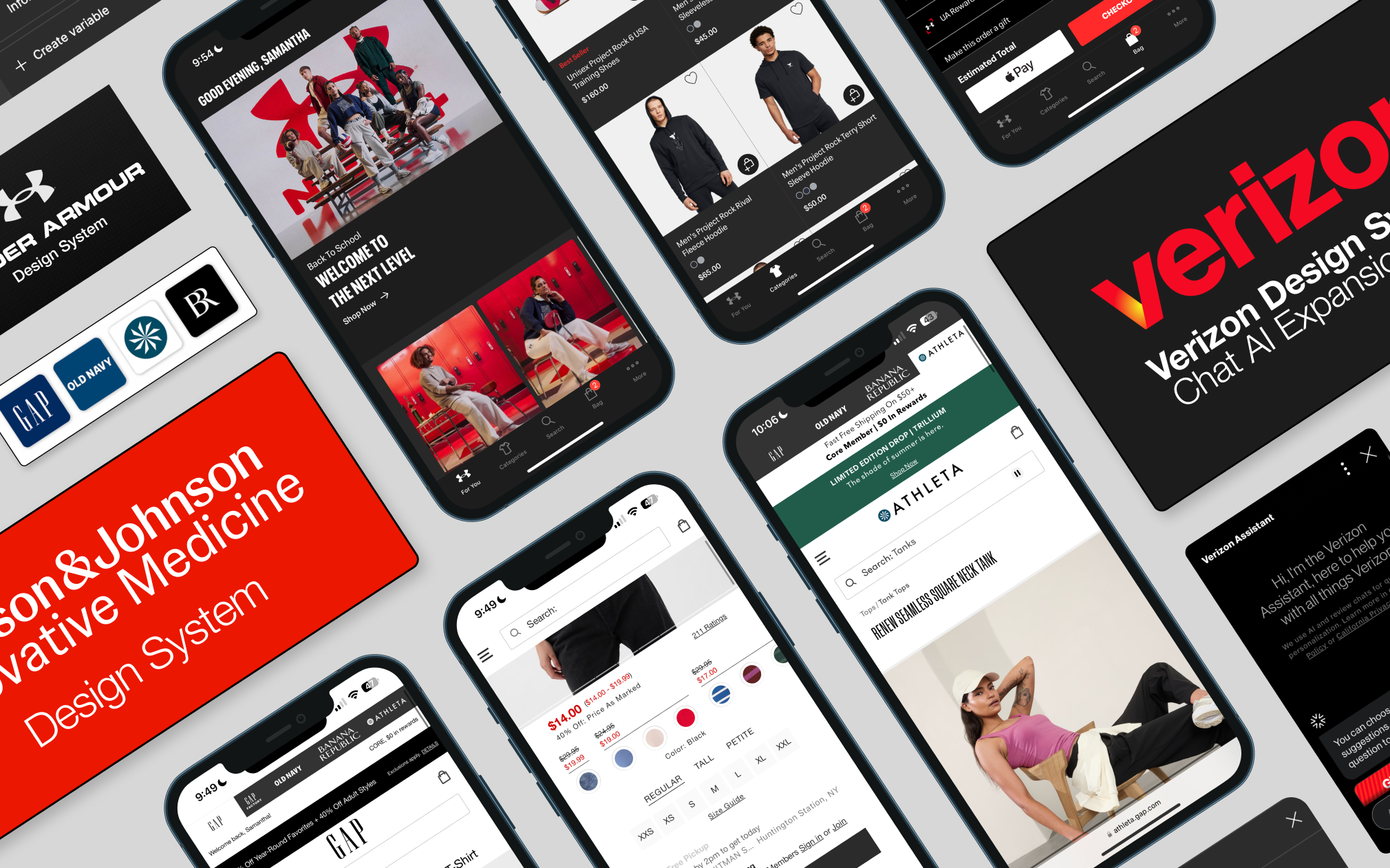 Mobile UI of an app I created