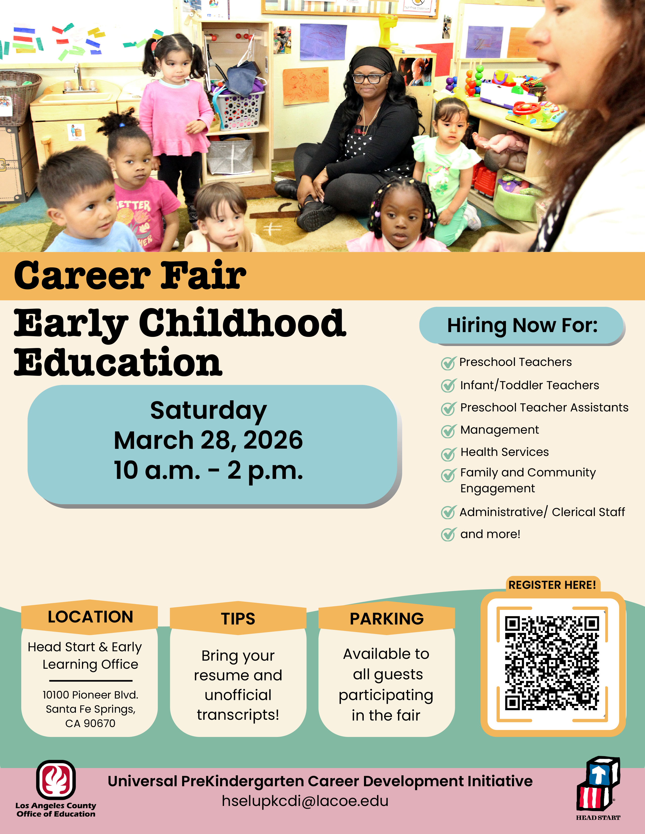 Early Childhood Education Career Fair 