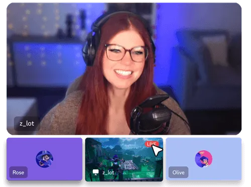 stream like you’re in the same room