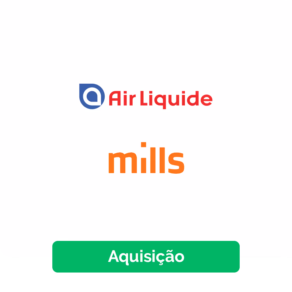 Caixa de Aquisição com Logo da EagleBurgmann e Lojas Americanas