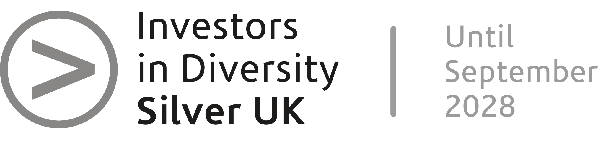 Investors in Diversity Silver September 2028 Standard logo